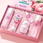 العناية بالبشرة  مع سيراميد الخوخ (SADOER Peach Ceramide Lactic Acid Bacteria Set):